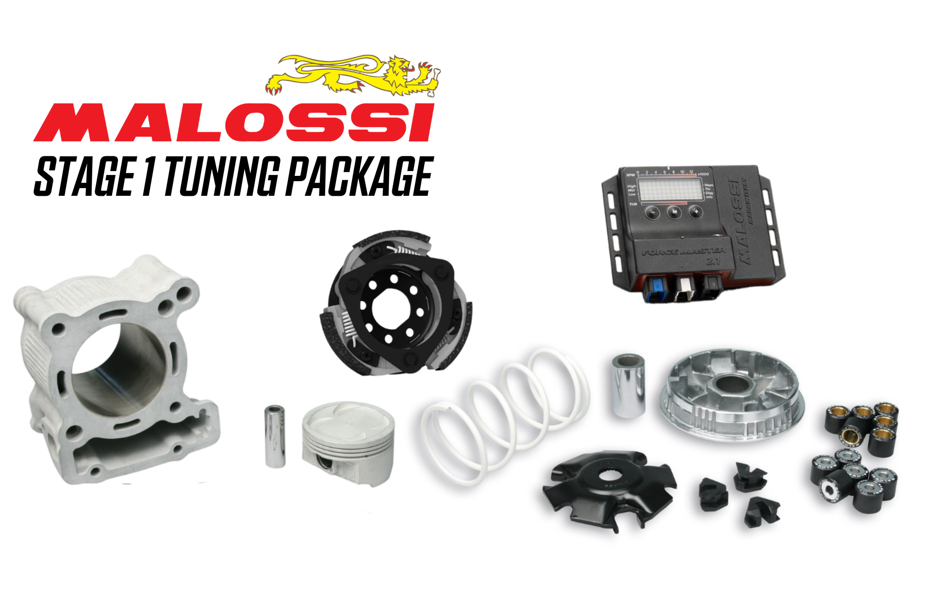 Italjet Dragster 125/200 Malossi Stage 1 Tuning Kit – Italjet