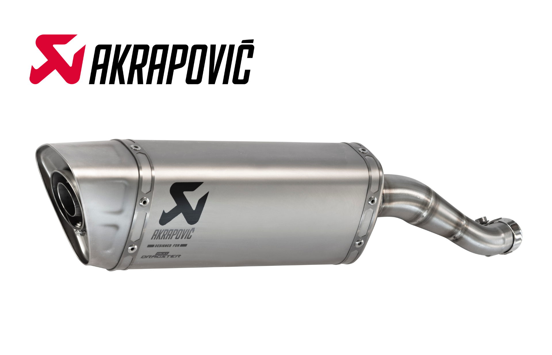 AKRAPOVIC イタルジェット ドラッグスター200 スリップオン Italjet Dragster 125/200 Akrapovič Racing Muffler Slip-On