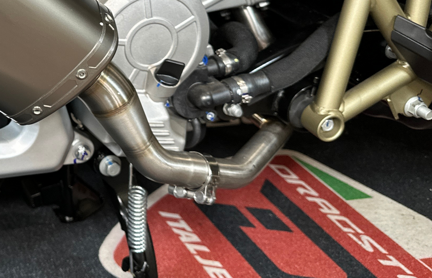Italjet Dragster 125/200 Akrapovič Racing Decat Link Pipe