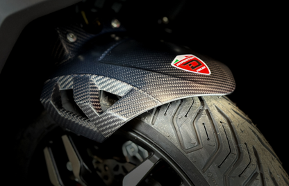 Italjet Dragster 125/200/300 Carbon Front Mudguard