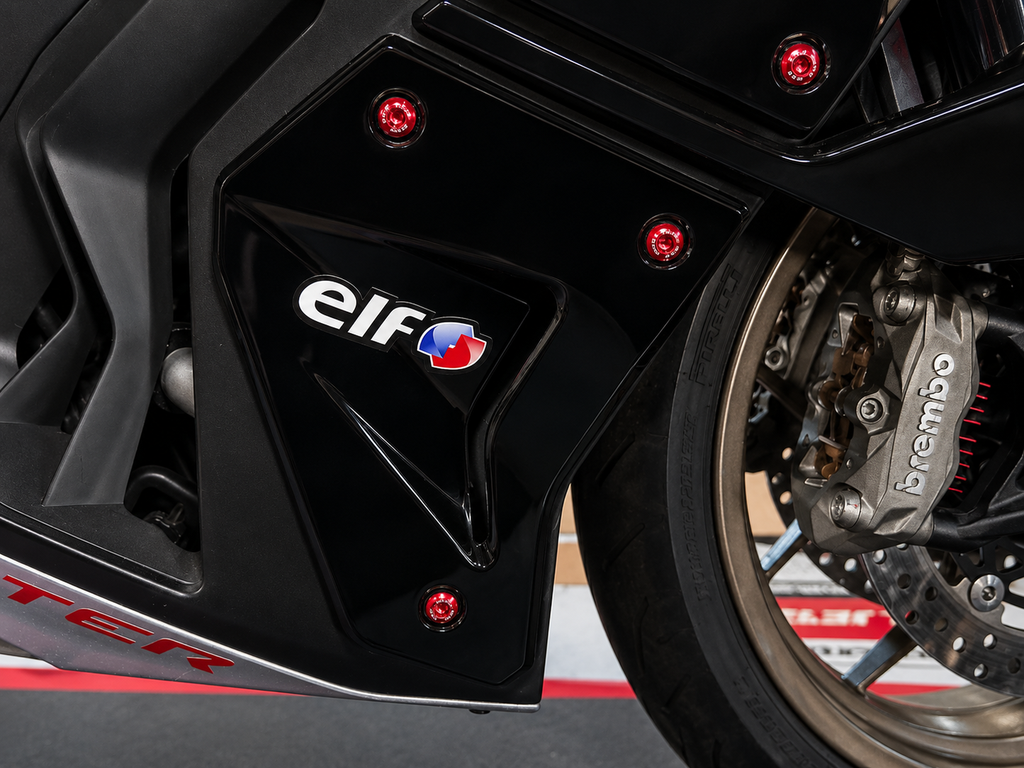 DBK CNC Seitenverkleidungs-Zierschraubensatz für <tc>Italjet</tc> Dragster 459/700