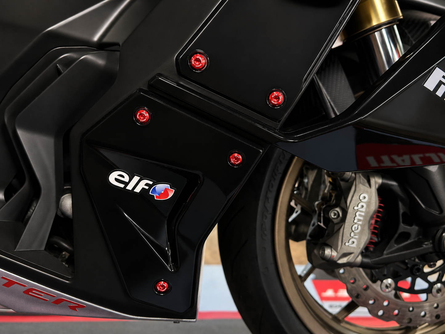 DBK CNC Seitenverkleidungs-Zierschraubensatz für <tc>Italjet</tc> Dragster 459/700