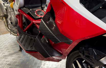 Italjet Dragster 125/200/300 Carbon Aero Wing Kit - 8640730