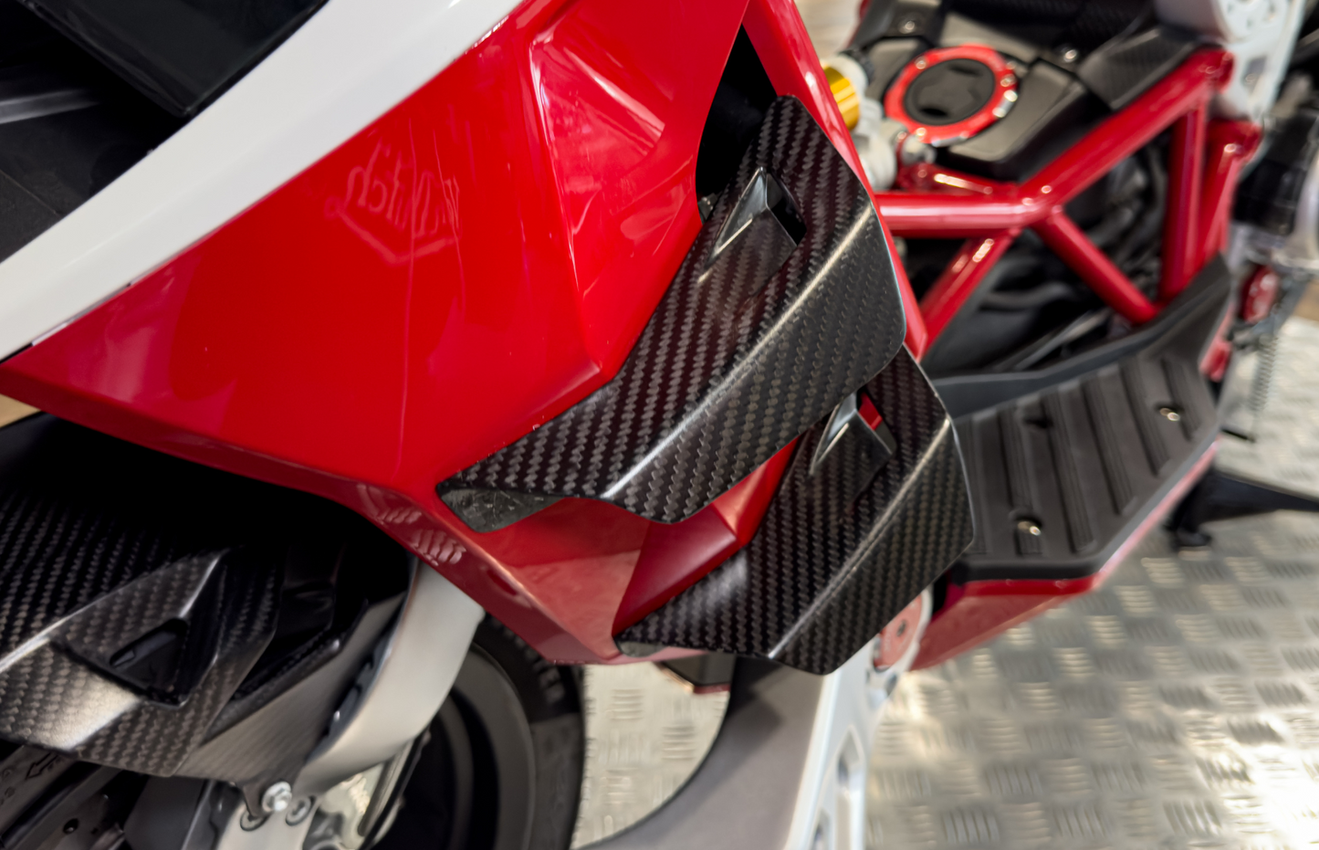 Italjet Dragster 125/200/300 Carbon Aero Wing Kit - 8640730