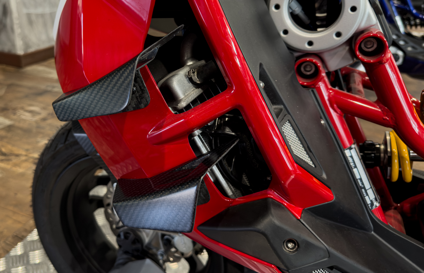 Italjet Dragster 125/200/300 Carbon Aero Wing Kit - 8640730