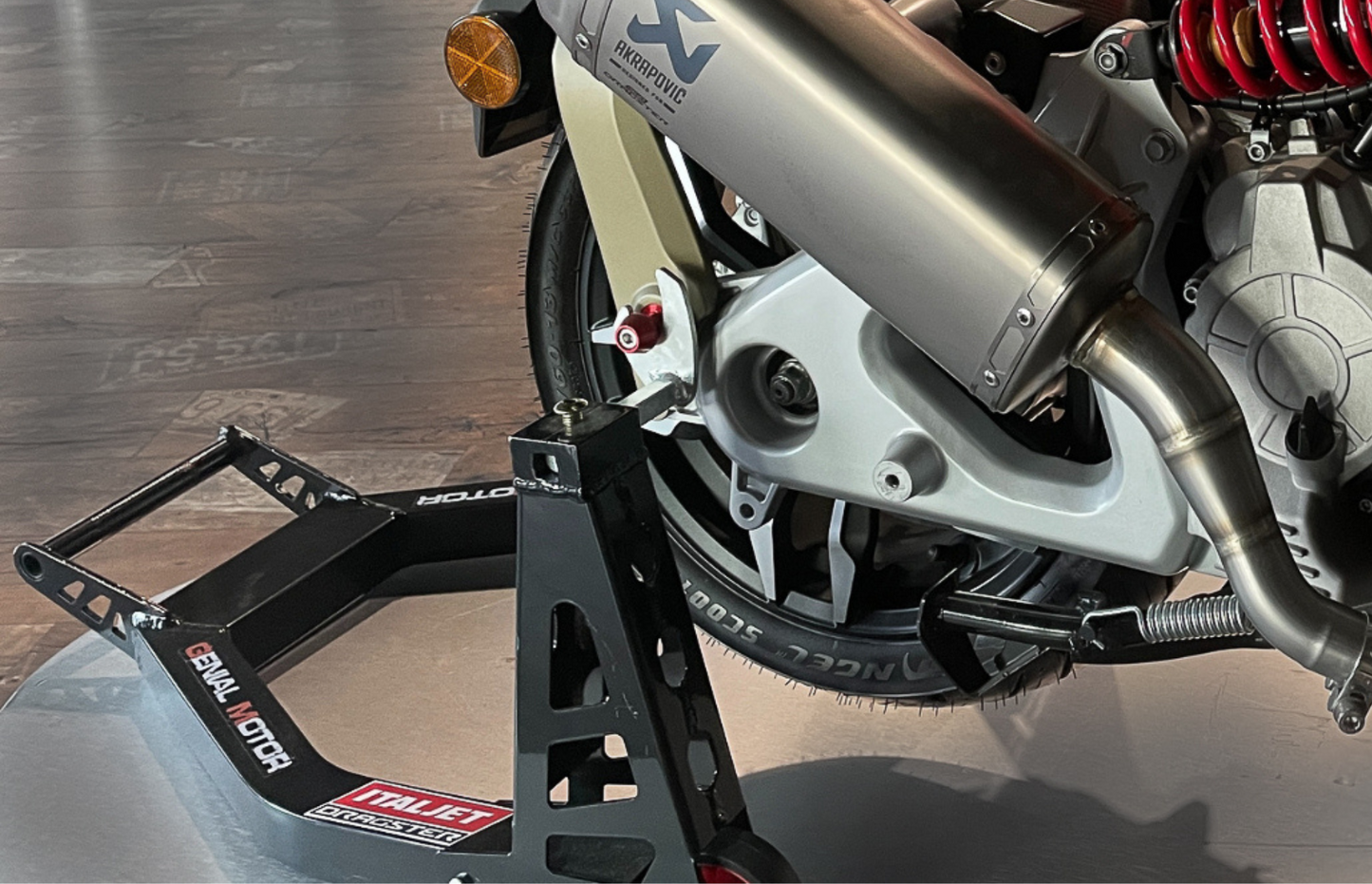 Italjet Dragster 125/200 Paddock Stand Bobbins