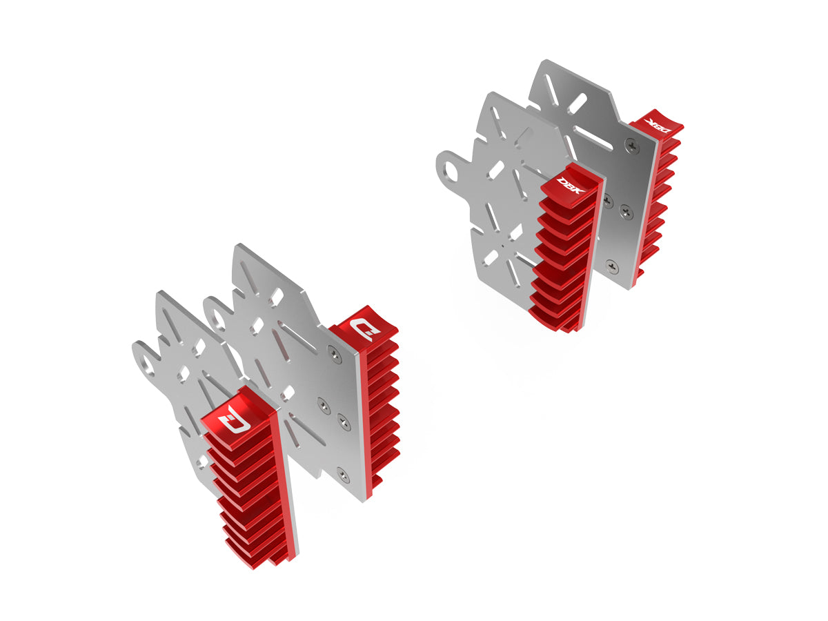 DBK CNC-Bremssattel-Kühlkanalsatz für die Vorderachse <tc>Italjet</tc> Dragster 459/700