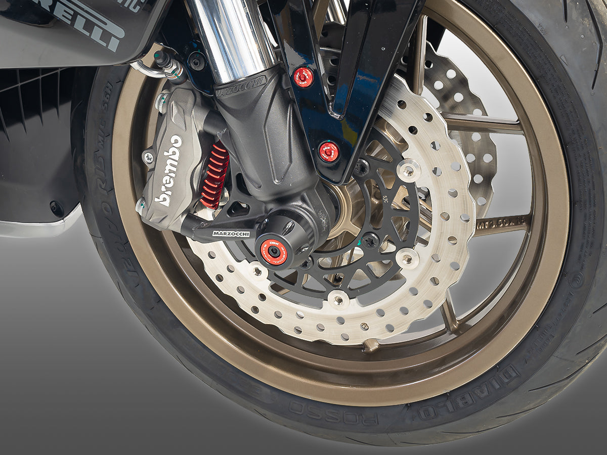 Protections de fourche avant DBK CNC/Patins de protection pour <tc>Italjet</tc> Dragster 459/700