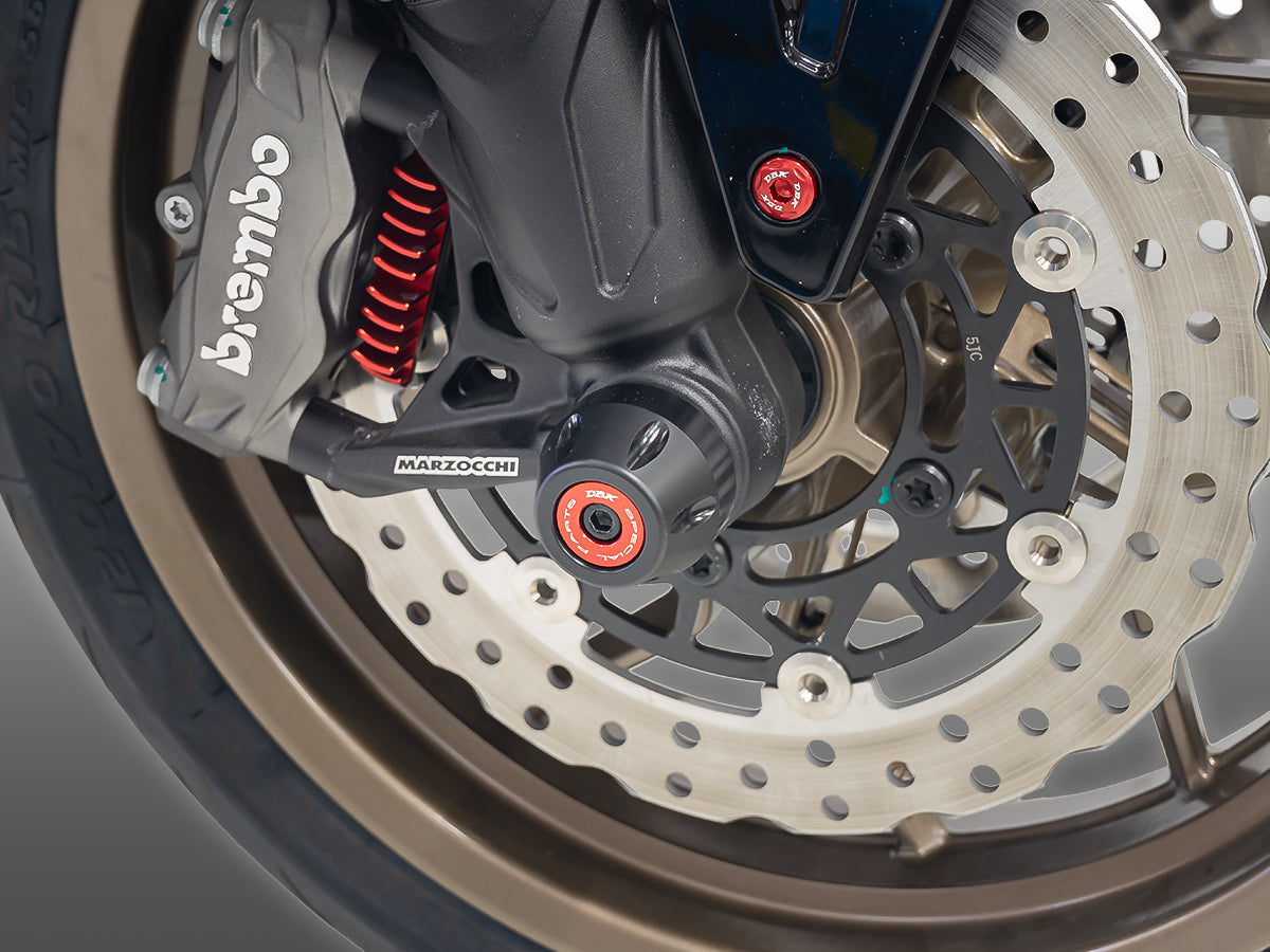 Protections de fourche avant DBK CNC/Patins de protection pour <tc>Italjet</tc> Dragster 459/700