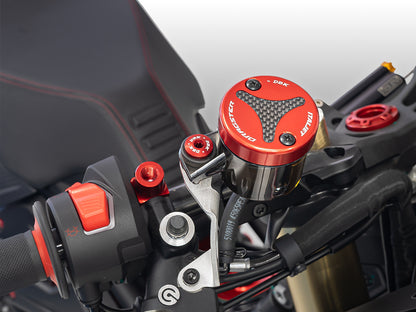 DBK CNC Zierschraube für vorderen Bremsflüssigkeitsbehälter <tc>Italjet</tc> Dragster 459/700