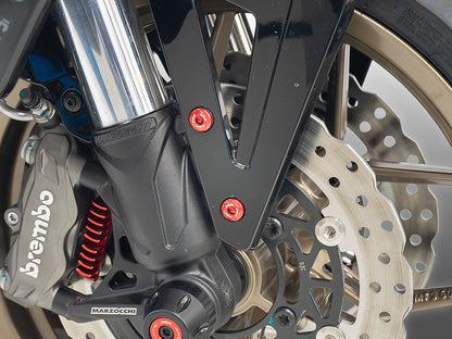 Kit de tornillos de embellecimiento para guardabarros delanteros DBK CNC <tc>Italjet</tc> Dragster 459/700