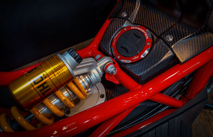 Carbon Fibre Fuel Tank for Italjet Dragster 125/200/300