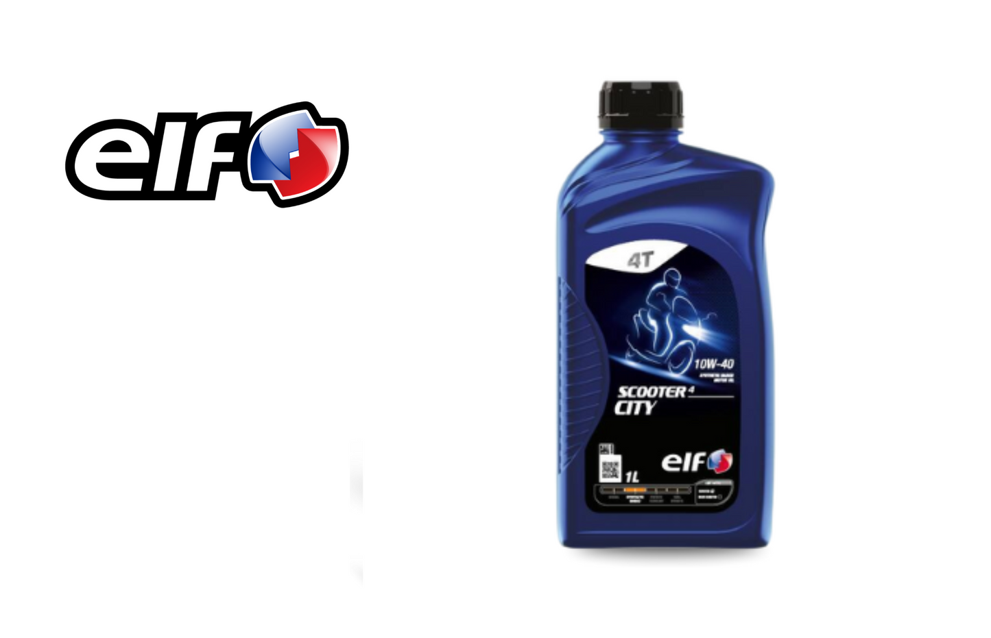 ELF SCOOTER 4 CITY 10W40 SYNTH OIL 1L - For Italjet Dragster 125/200