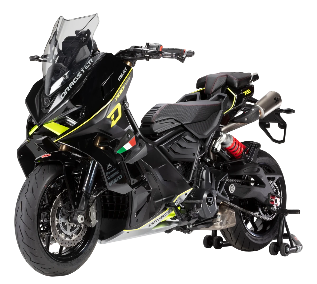 Italjet Dragster 700 Black / Yellow